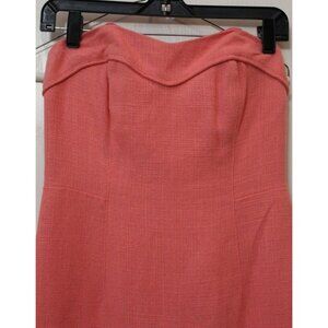 Lilly Pulitzer Bibi Corset Dress In Ginger Orange - Size 4